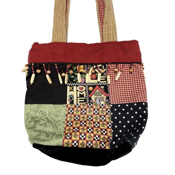 Vintage Style Tapestry Small Tote‎ | i1 - Picture 3 of 7